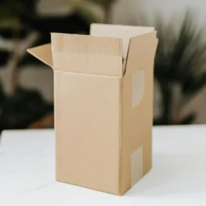 Plain brown shipping box