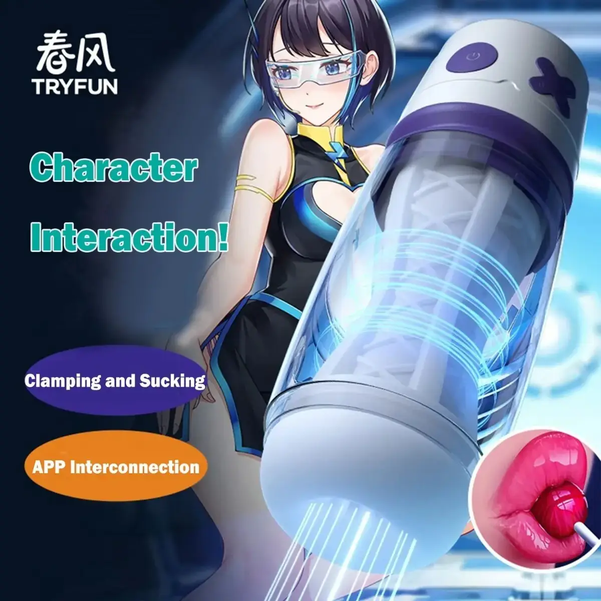 TryFun Protean 2 character interaction feature graphic