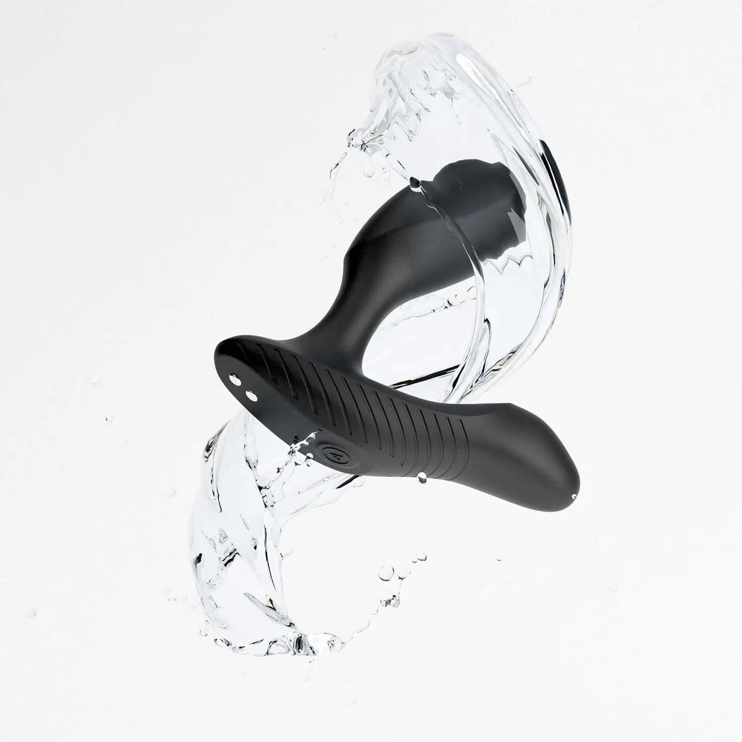 Arcwave Perk black waterproof prostate vibrator with water splash