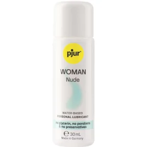 pjur Woman Nude water-based personal lubricant 30ml white bottle
